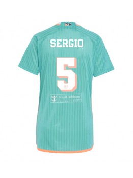 Billige Inter Miami Sergio Busquets #5 Tredjedrakt Dame 2024-25 Kortermet